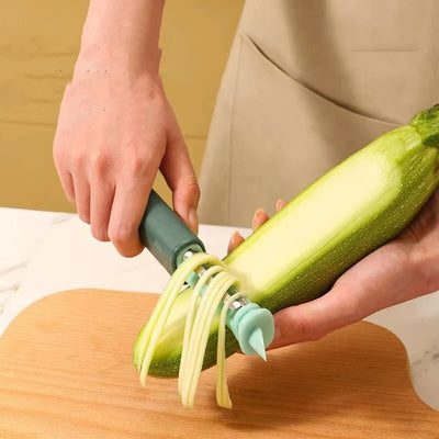 Descascador Multifuncional com Ralador e Abridor – Cortador Compacto para Frutas e Legumes