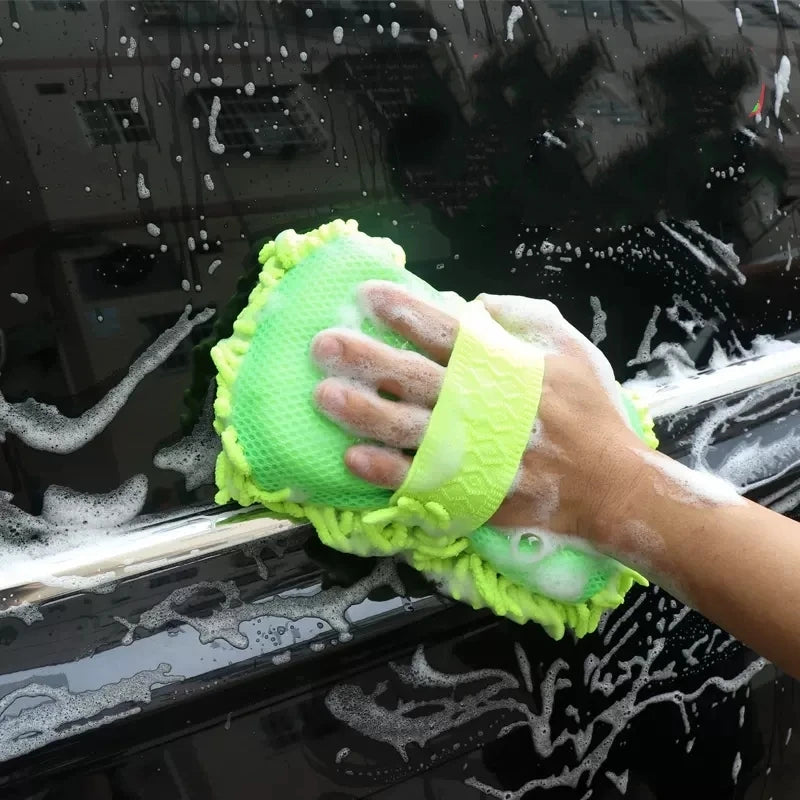 Esponja de Microfibra para Lavagem Automotiva – Alta Absorção e Toque Suave