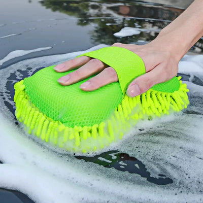 Esponja de Microfibra para Lavagem Automotiva – Alta Absorção e Toque Suave