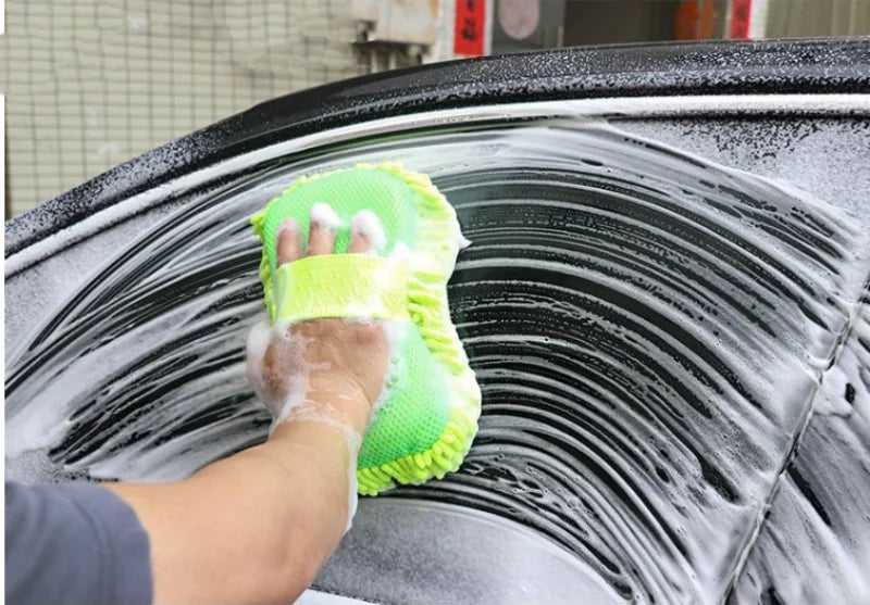 Esponja de Microfibra para Lavagem Automotiva – Alta Absorção e Toque Suave