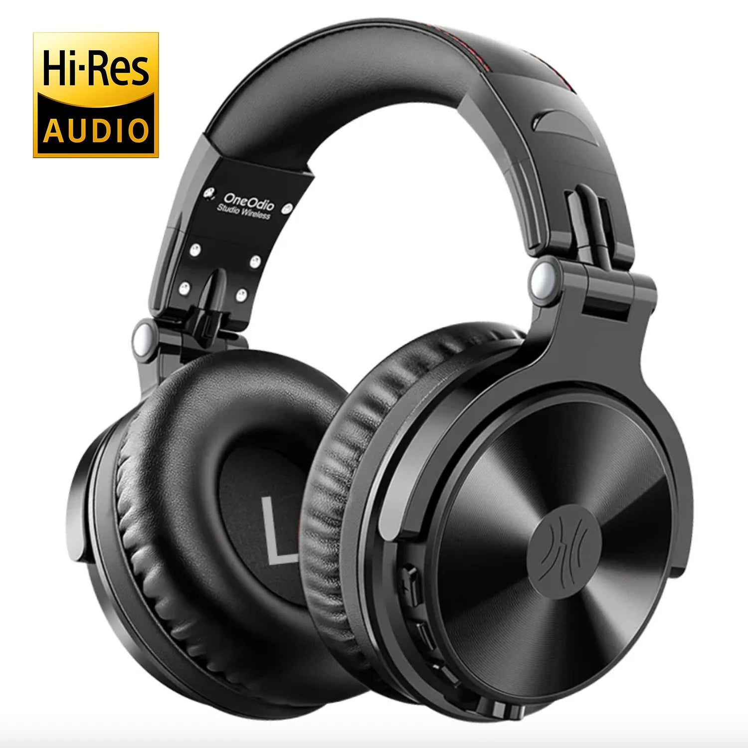 Fone de Ouvido Bluetooth OneOdio 5.2 Over-Ear com Super Bass e Microfone