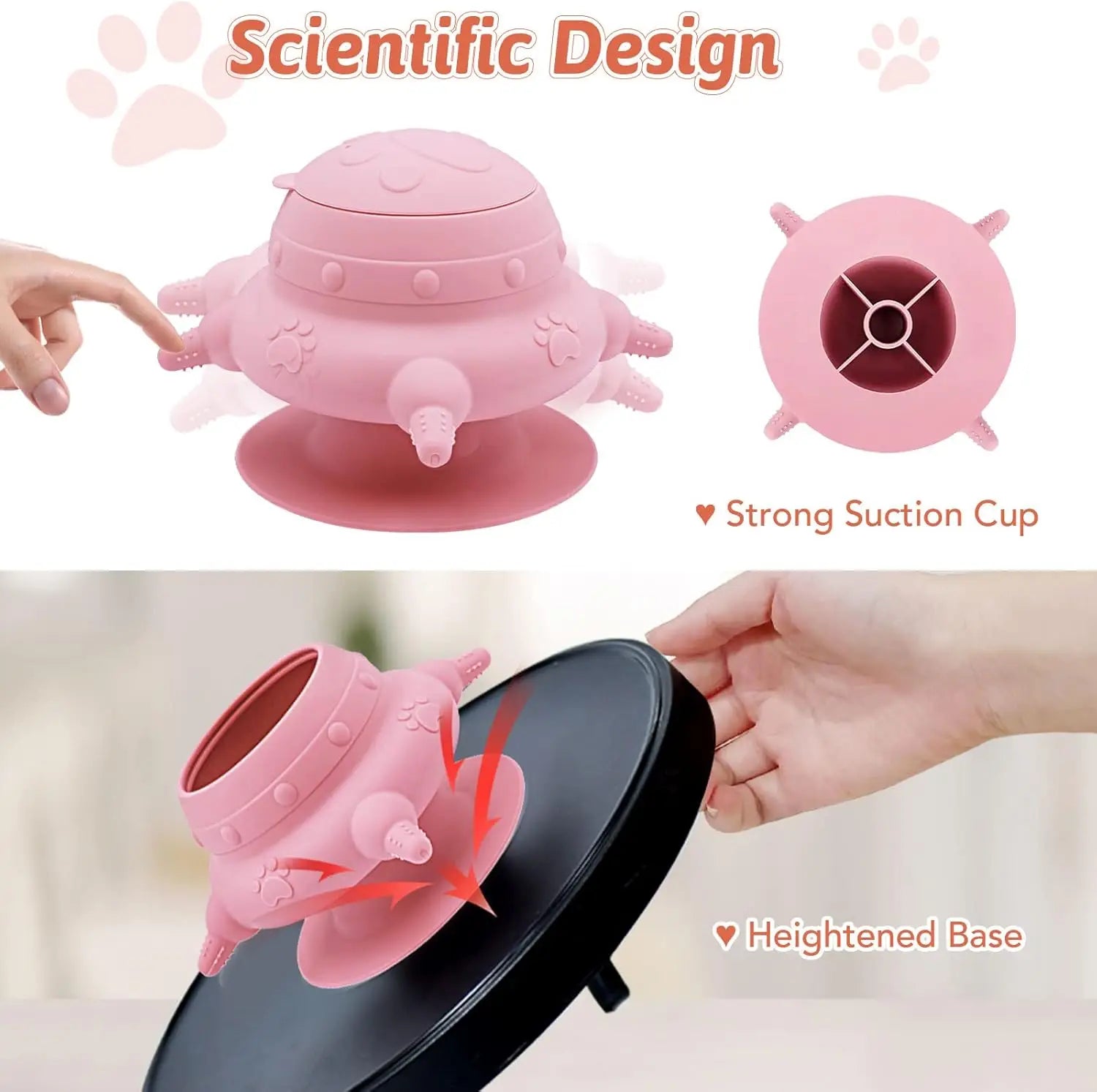 Newborn Puppy and Kitten Feeder – Tigela de Leite para Filhotes (4 Bicos)